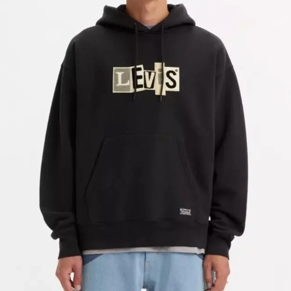 Levi's Skateboarding Hooded Sweatshirt Medium New Men's Comfort Classic Chenille